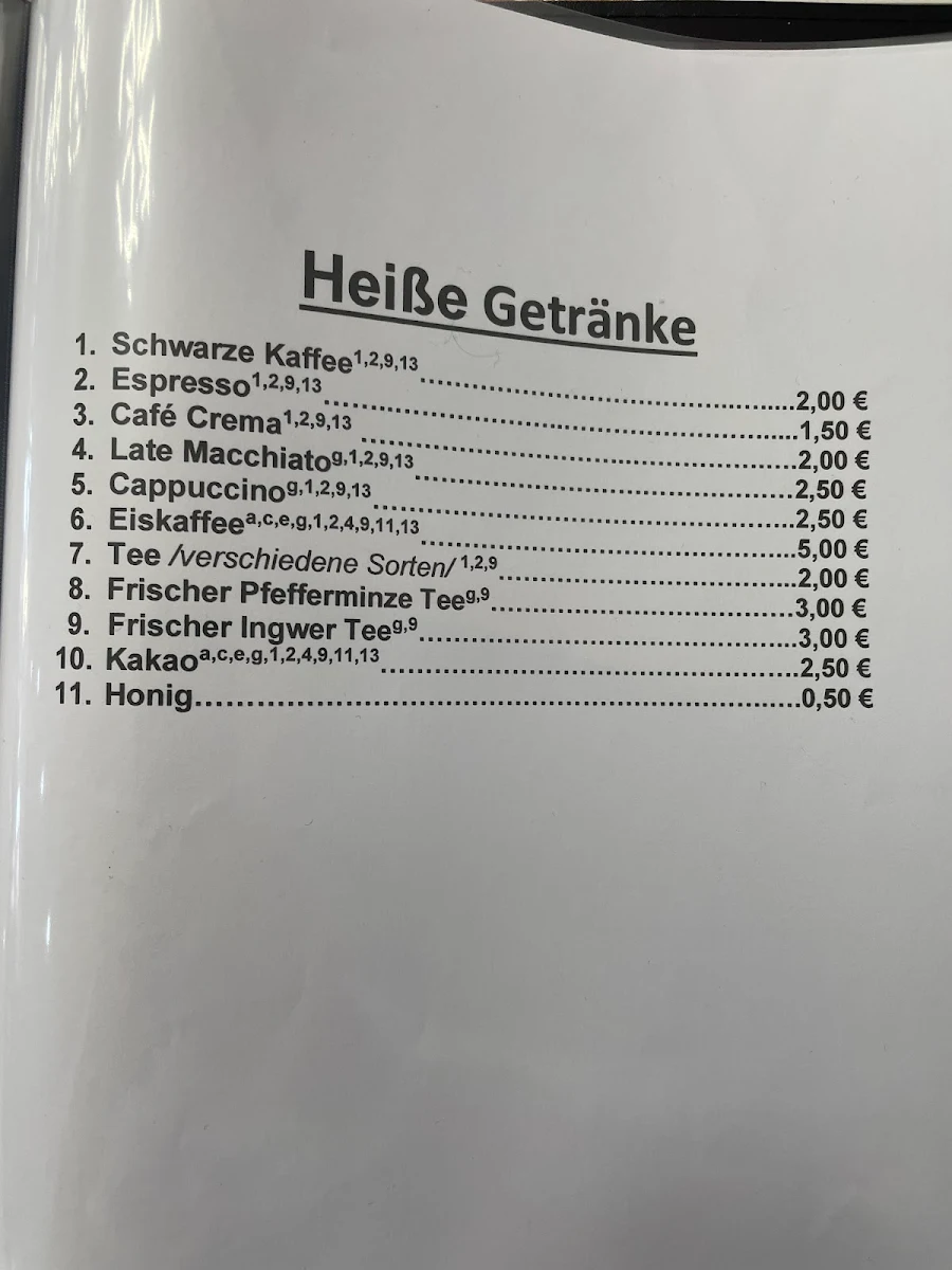 Speisekarte photo 5