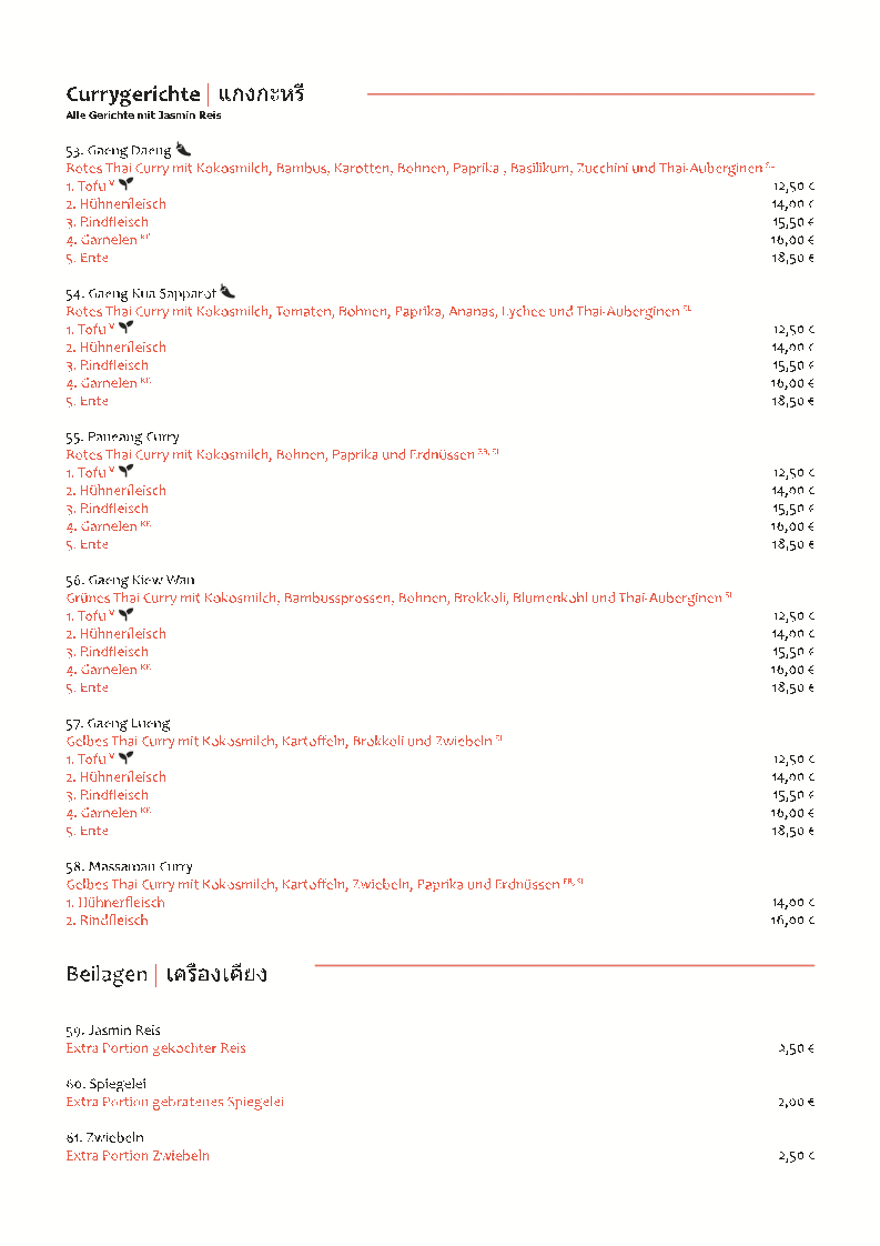 Speisekarte photo 3