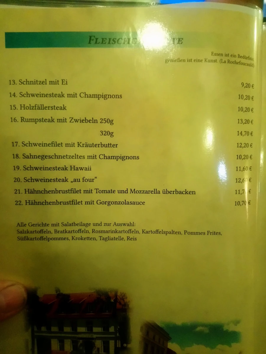 Speisekarte photo 2