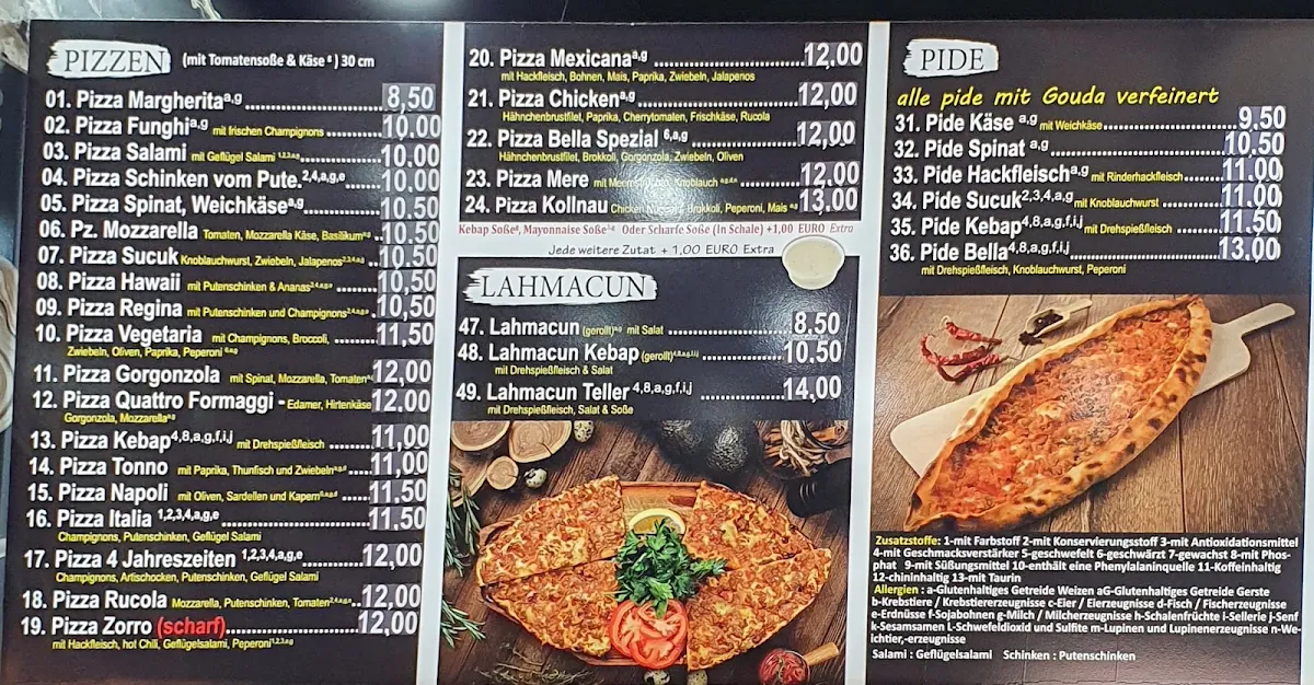 Speisekarte photo 3