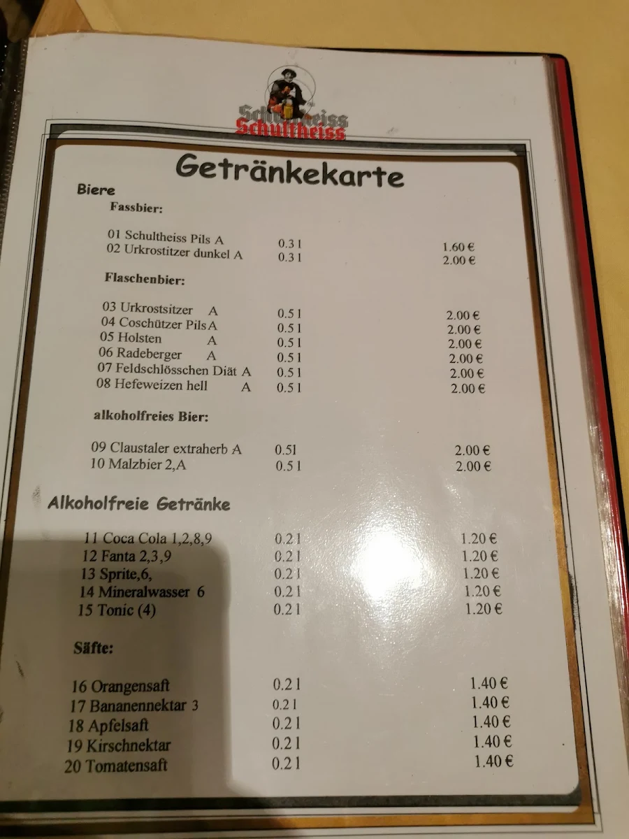 Speisekarte photo 1