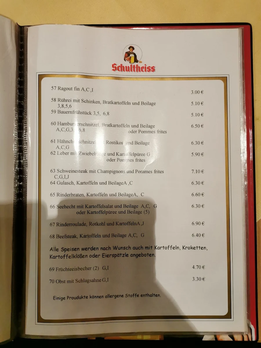 Speisekarte photo 3