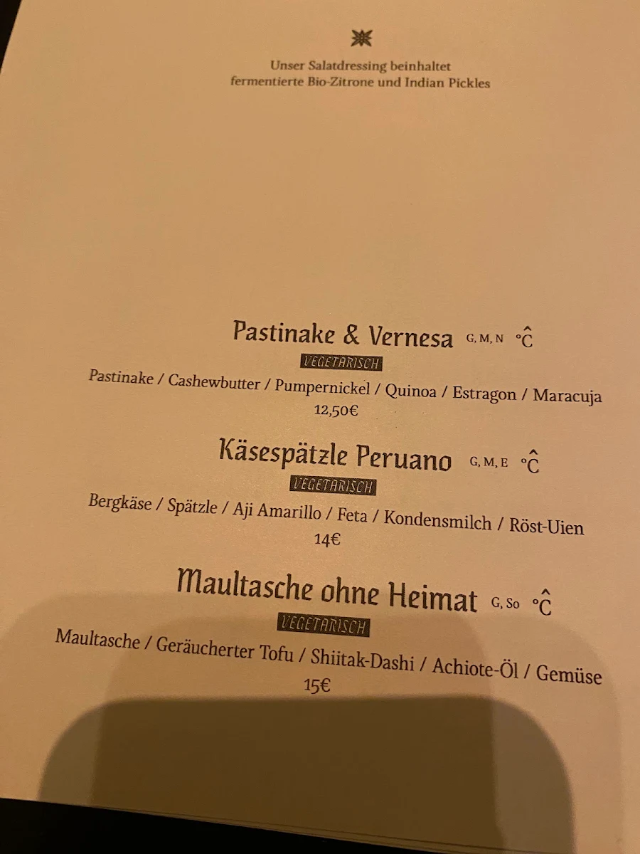 Speisekarte photo 2