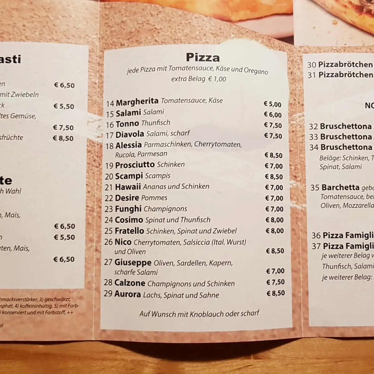 Speisekarte photo 8