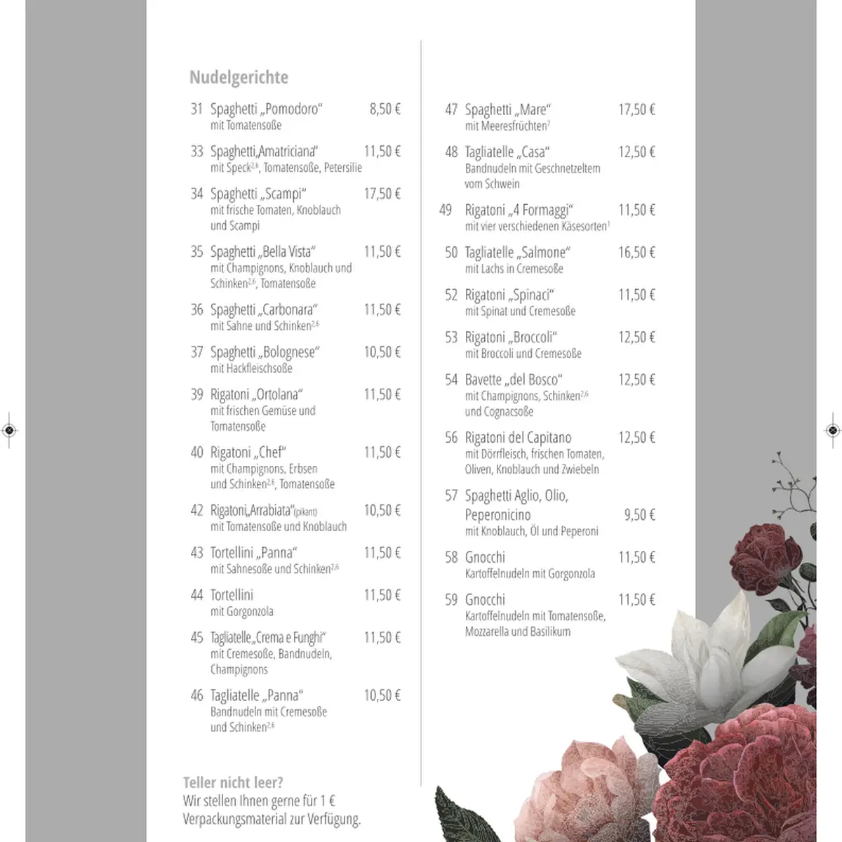 Speisekarte photo 3