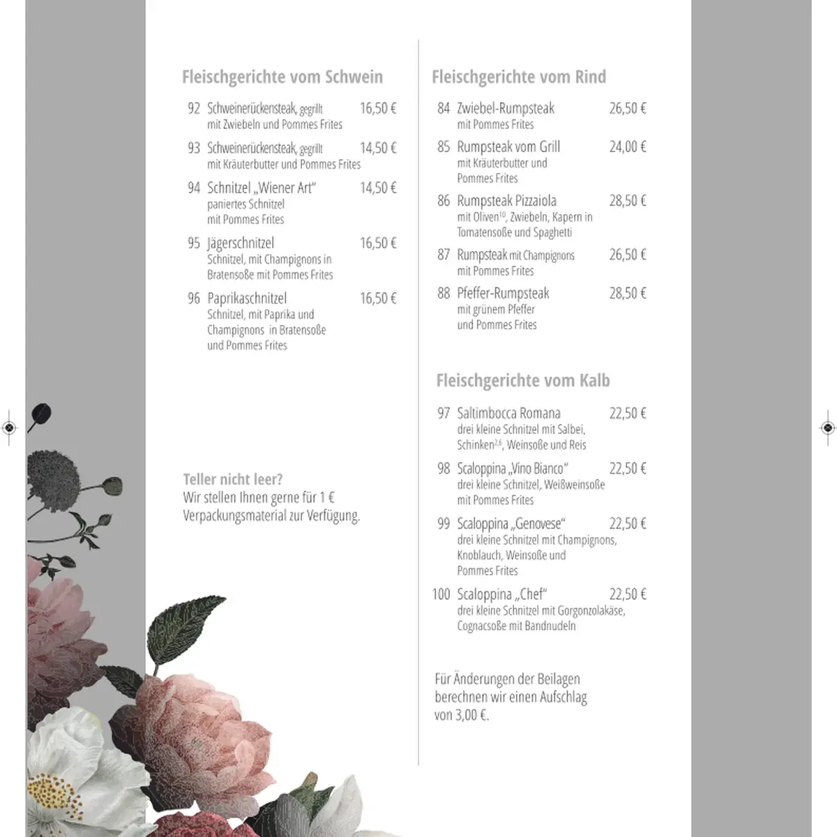 Speisekarte photo 6