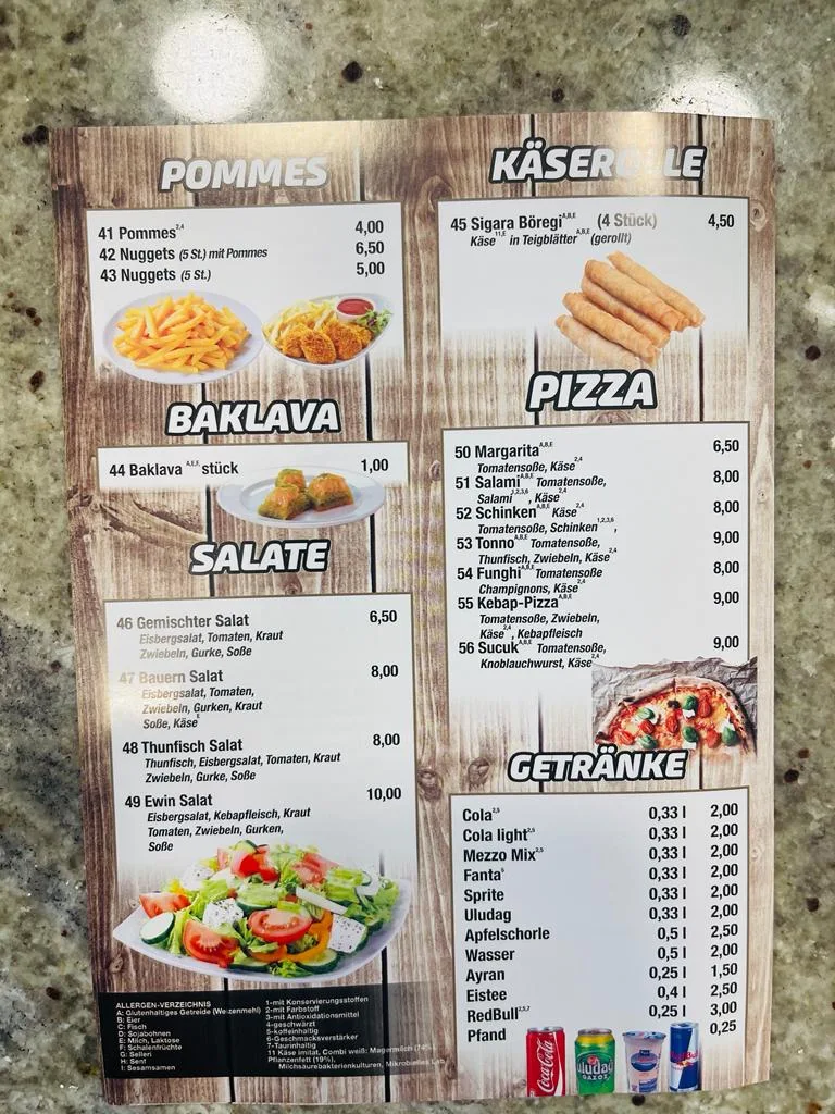 Speisekarte photo 1