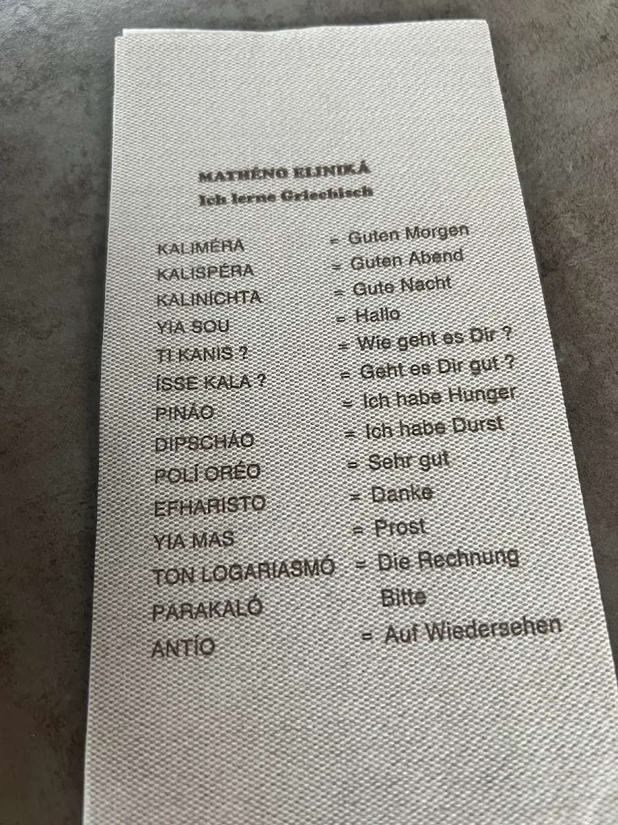 Speisekarte photo 2