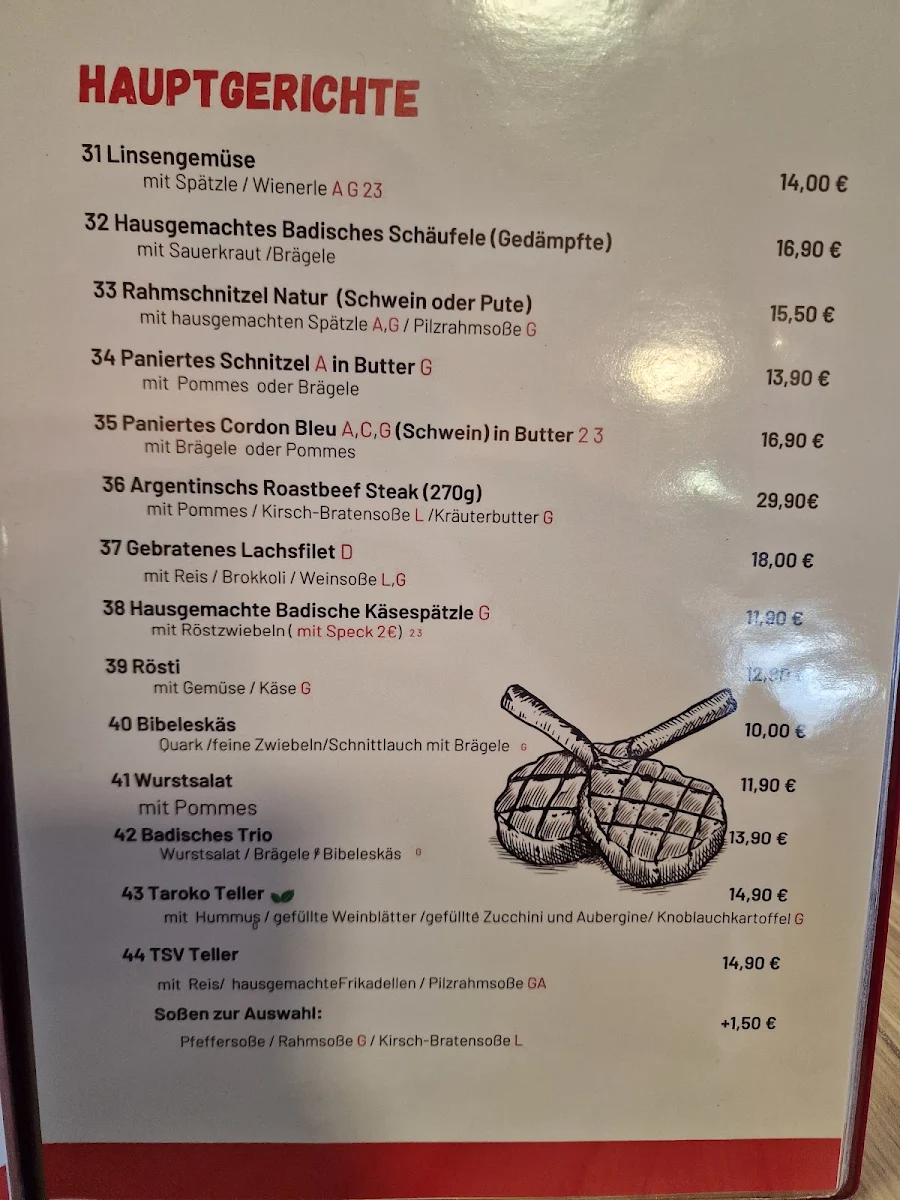 Speisekarte photo 2