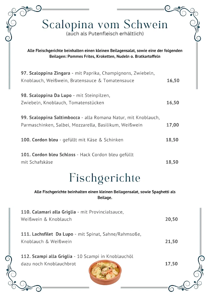 Speisekarte photo 1