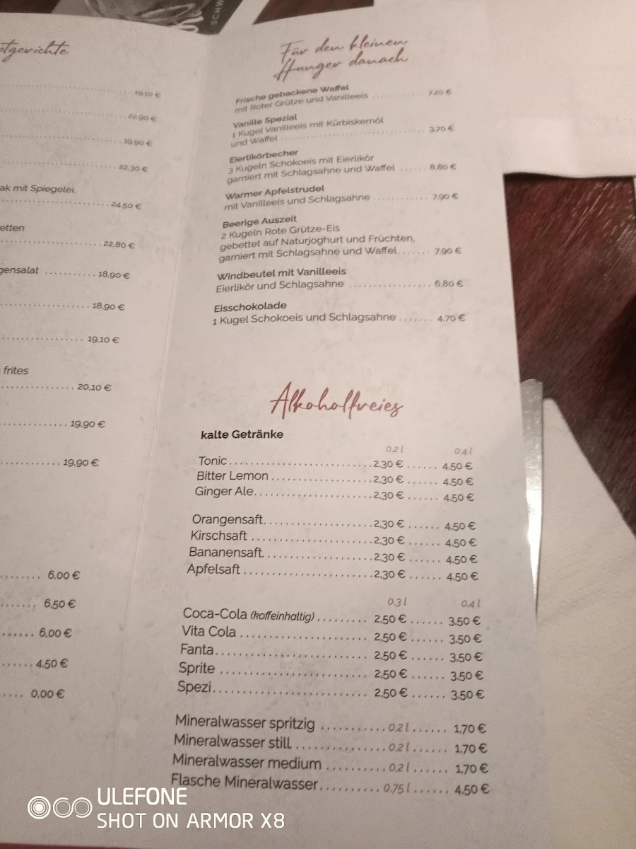 Speisekarte photo 2