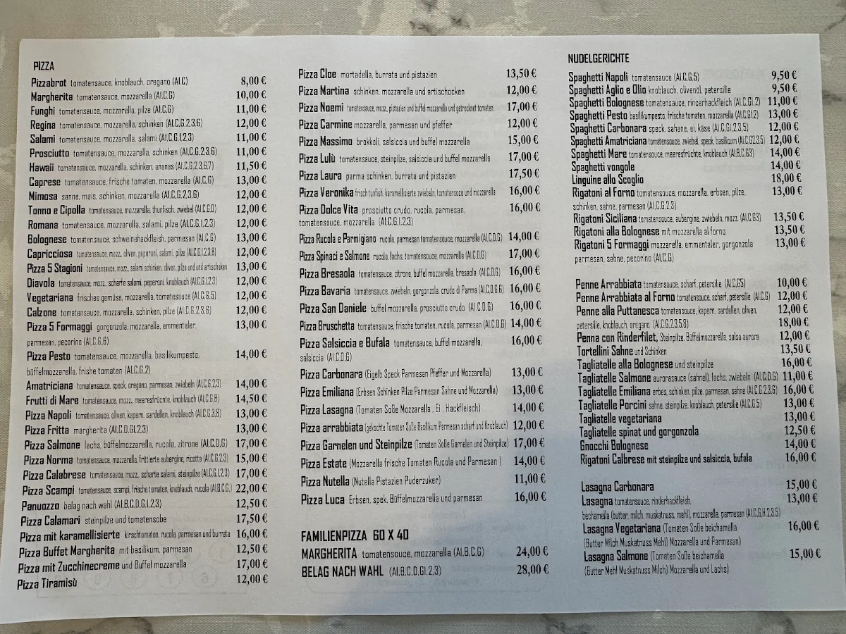 Speisekarte photo 1
