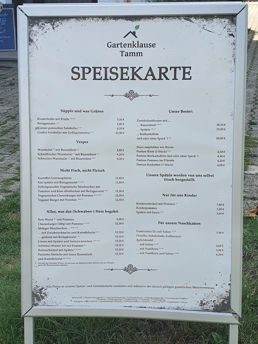 Speisekarte photo 1