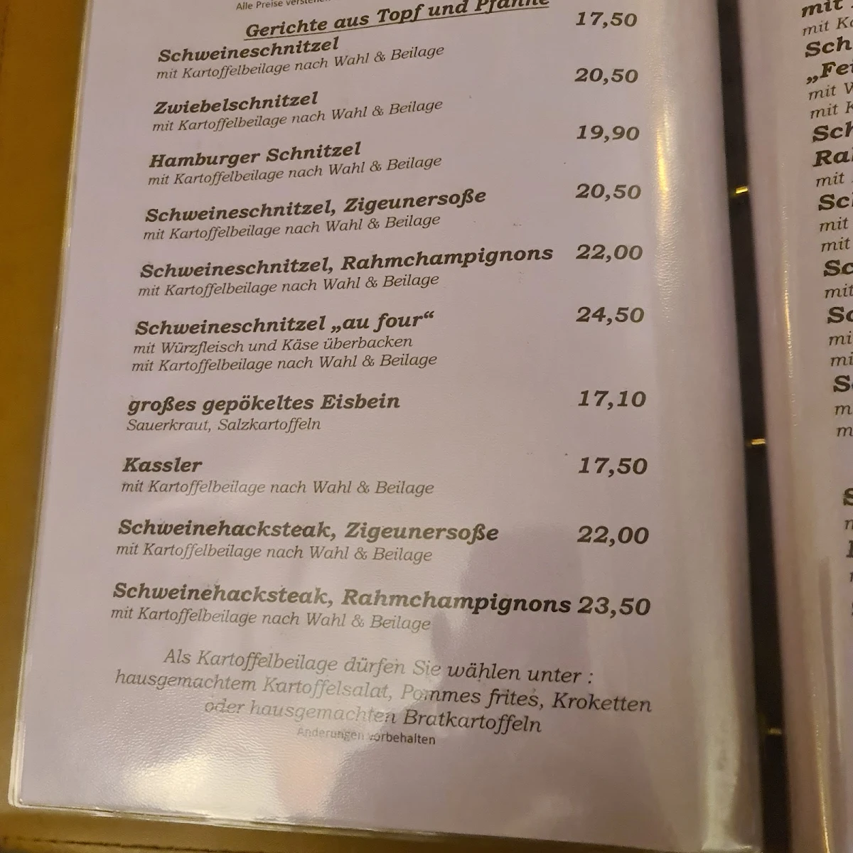 Speisekarte photo 3