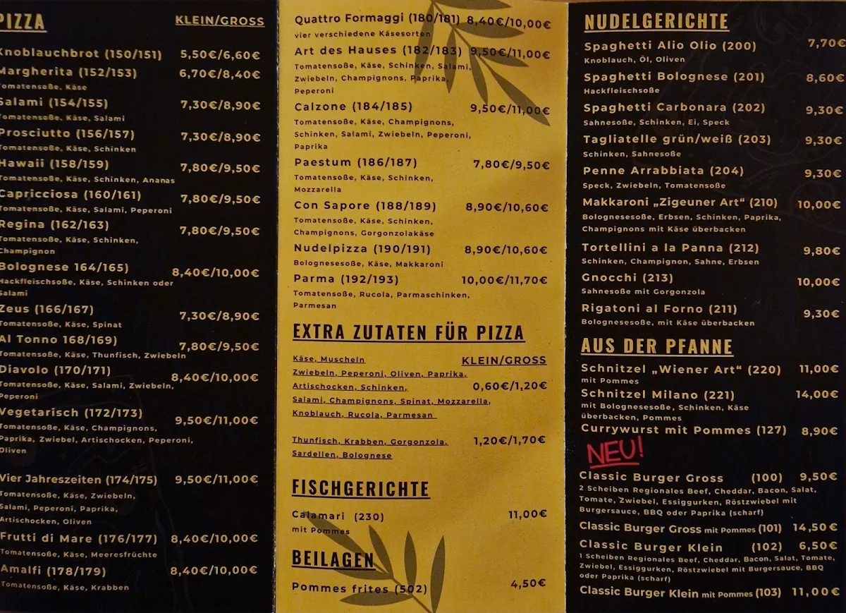 Speisekarte photo 2