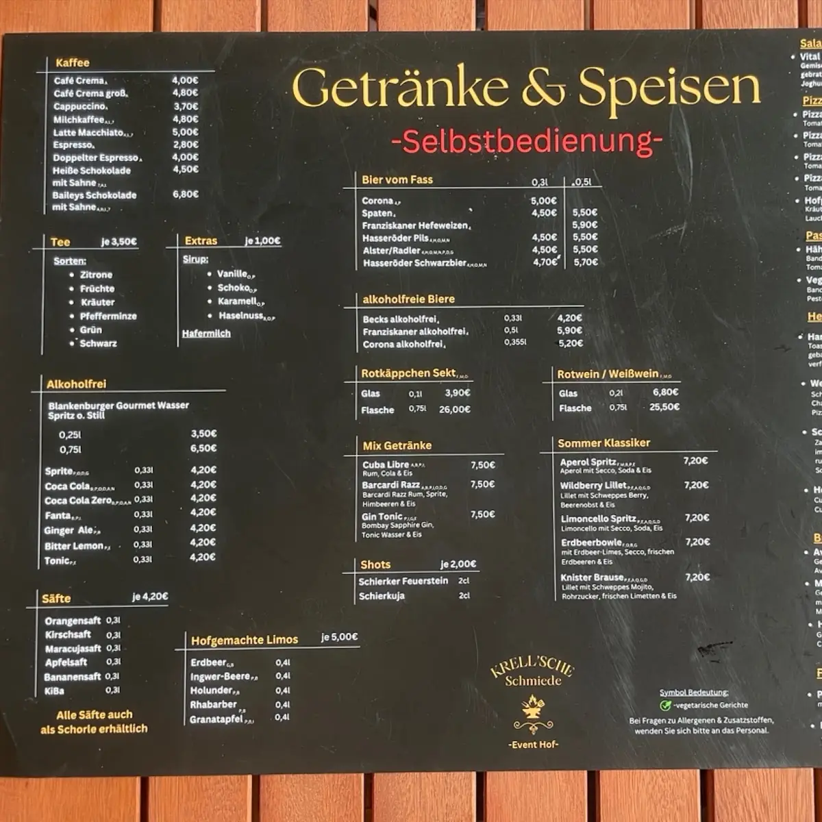 Speisekarte photo 9