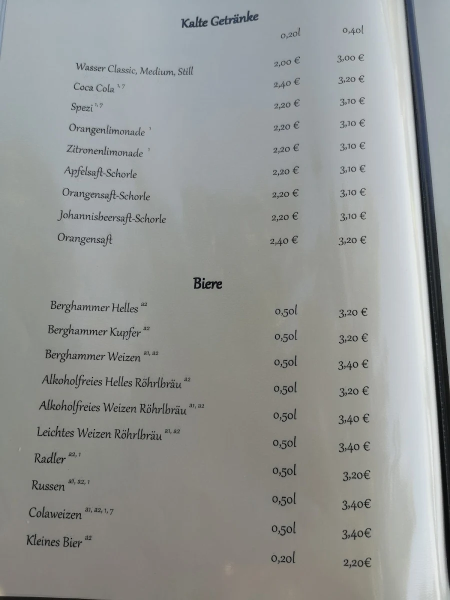 Speisekarte photo 3
