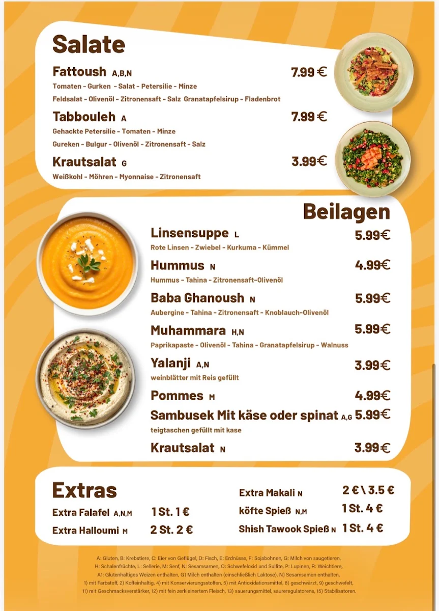Speisekarte photo 3