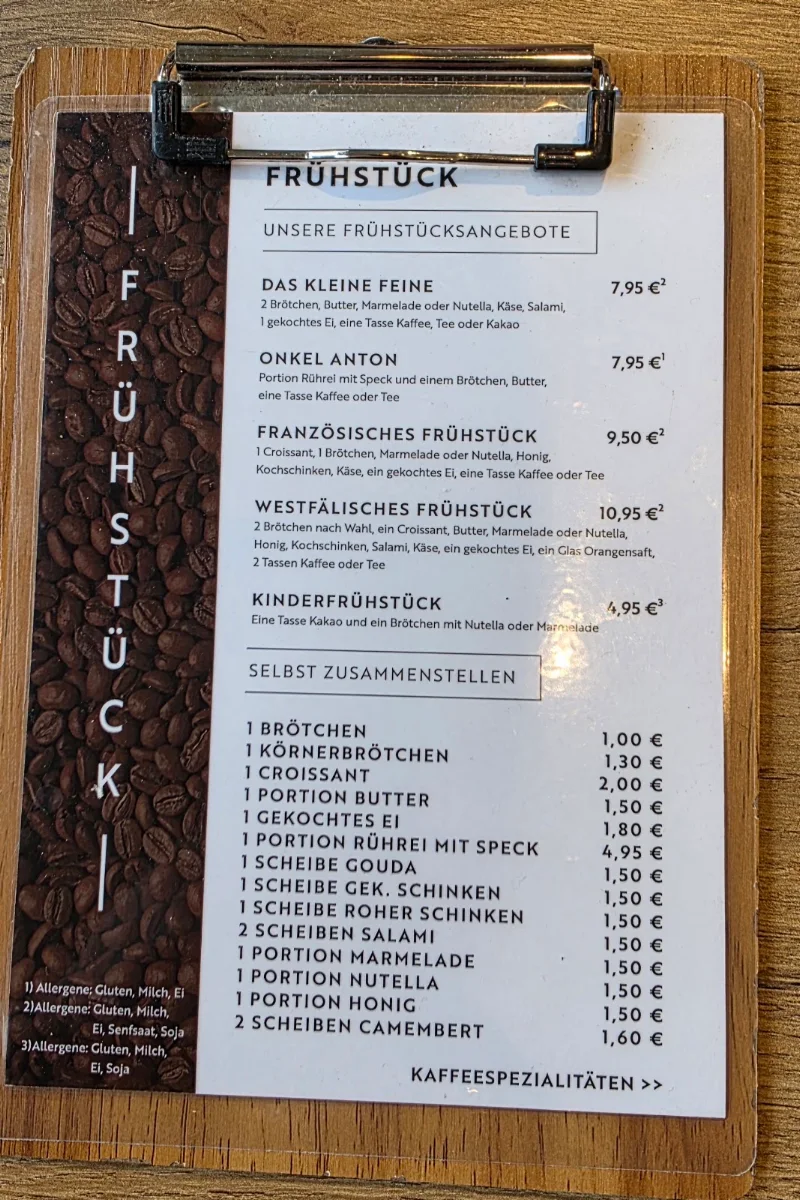 Speisekarte photo 1
