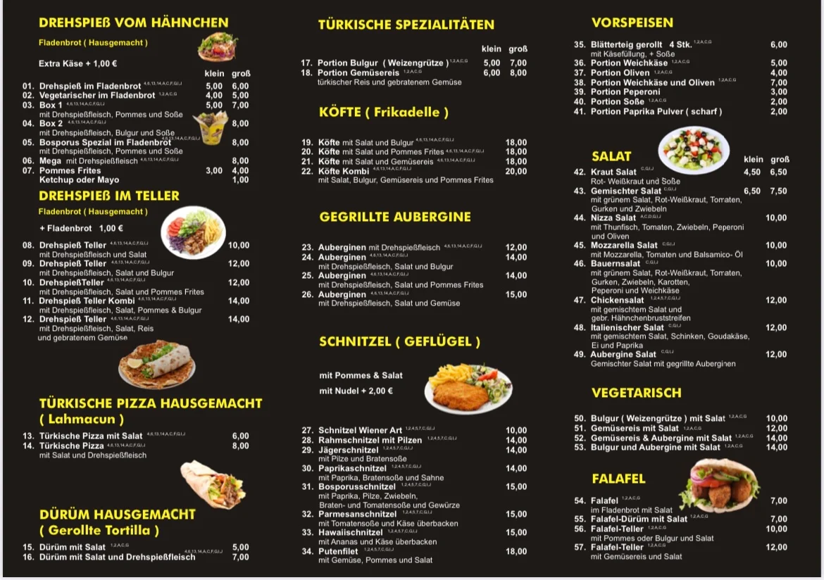 Speisekarte photo 1