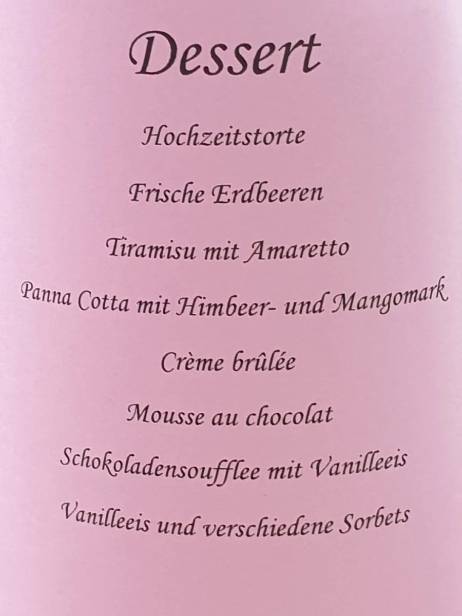 Speisekarte photo 4