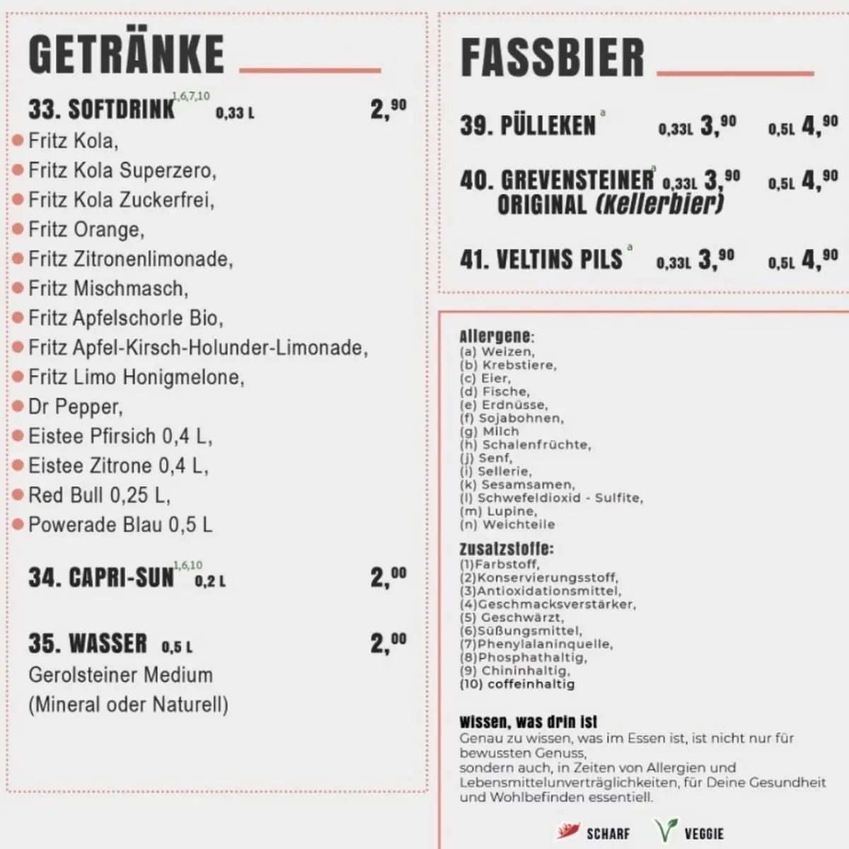 Speisekarte photo 2