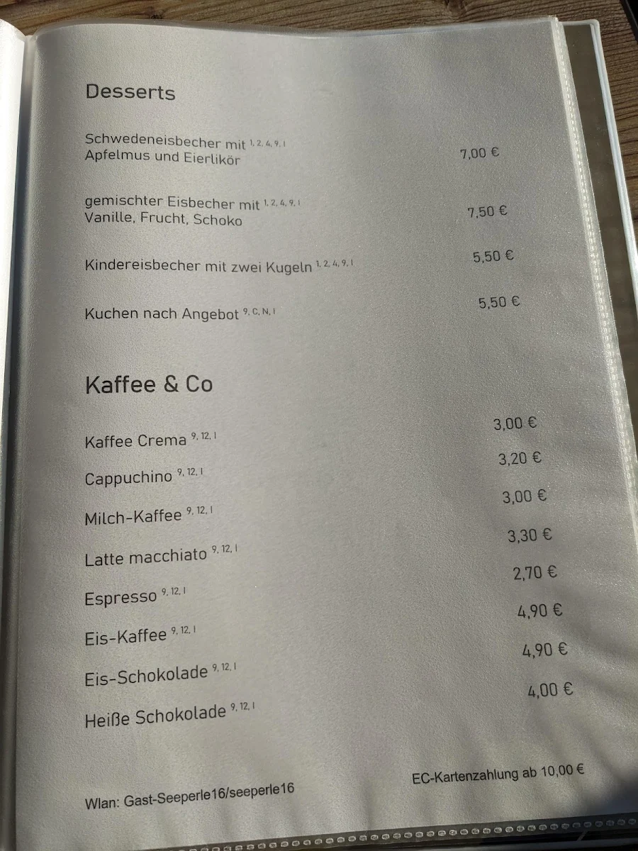 Speisekarte photo 2