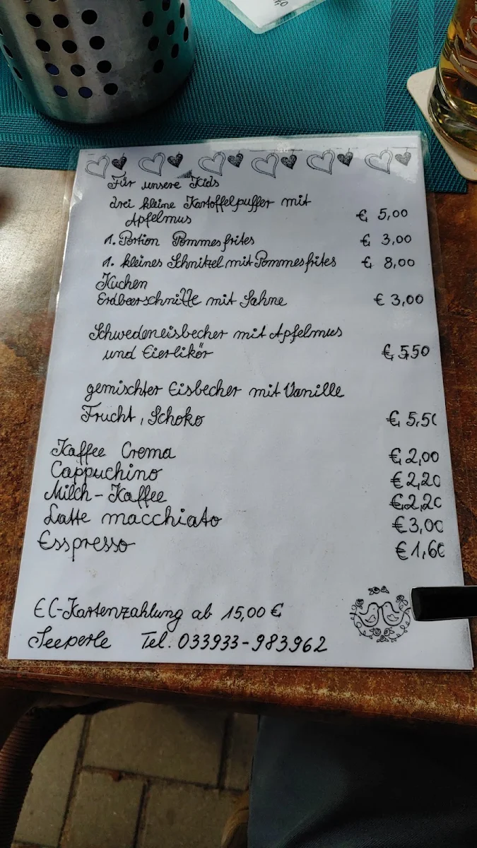 Speisekarte photo 3