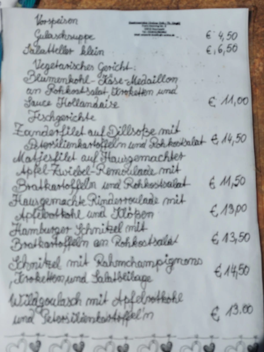 Speisekarte photo 5