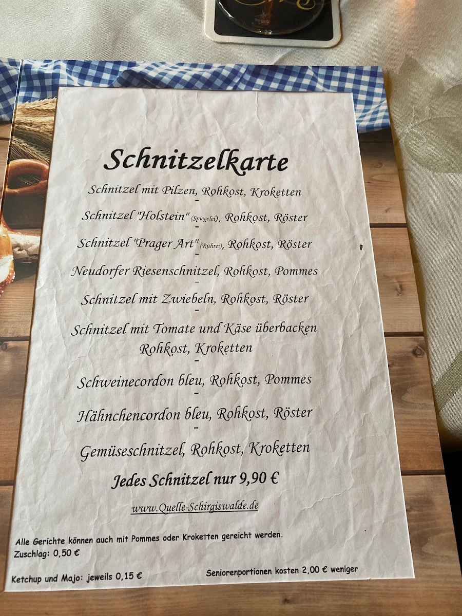 Speisekarte photo 1