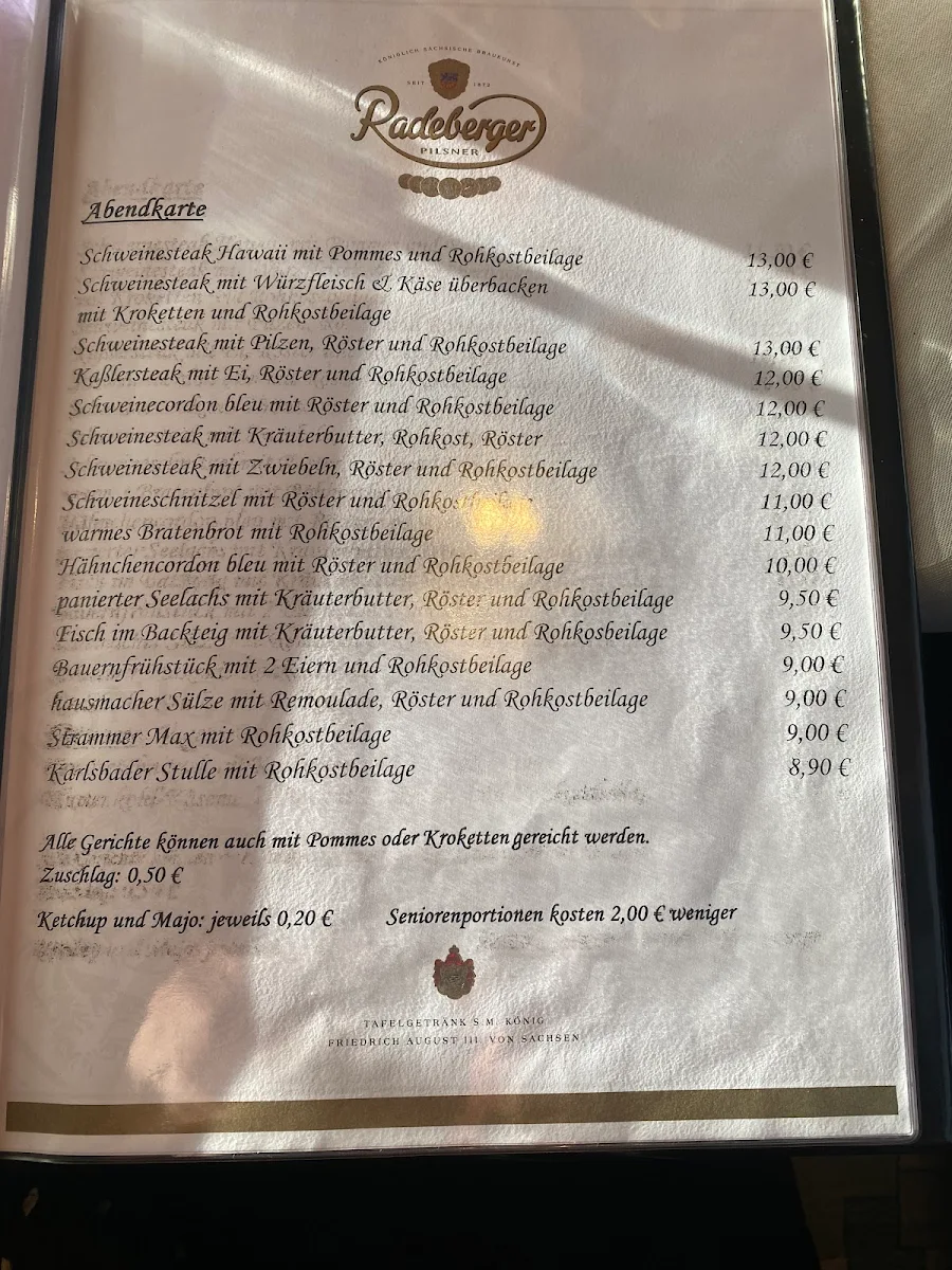 Speisekarte photo 2