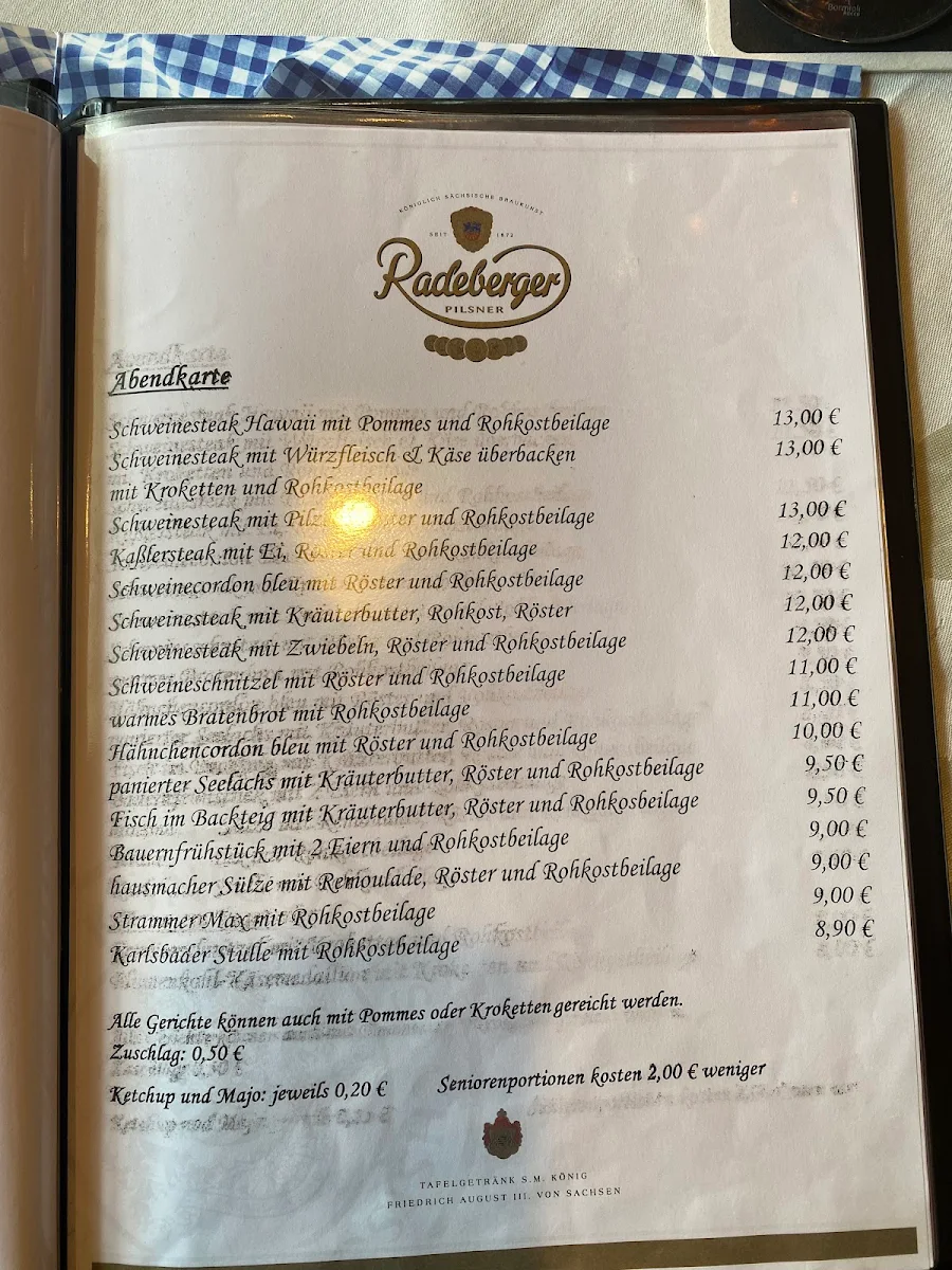 Speisekarte photo 3