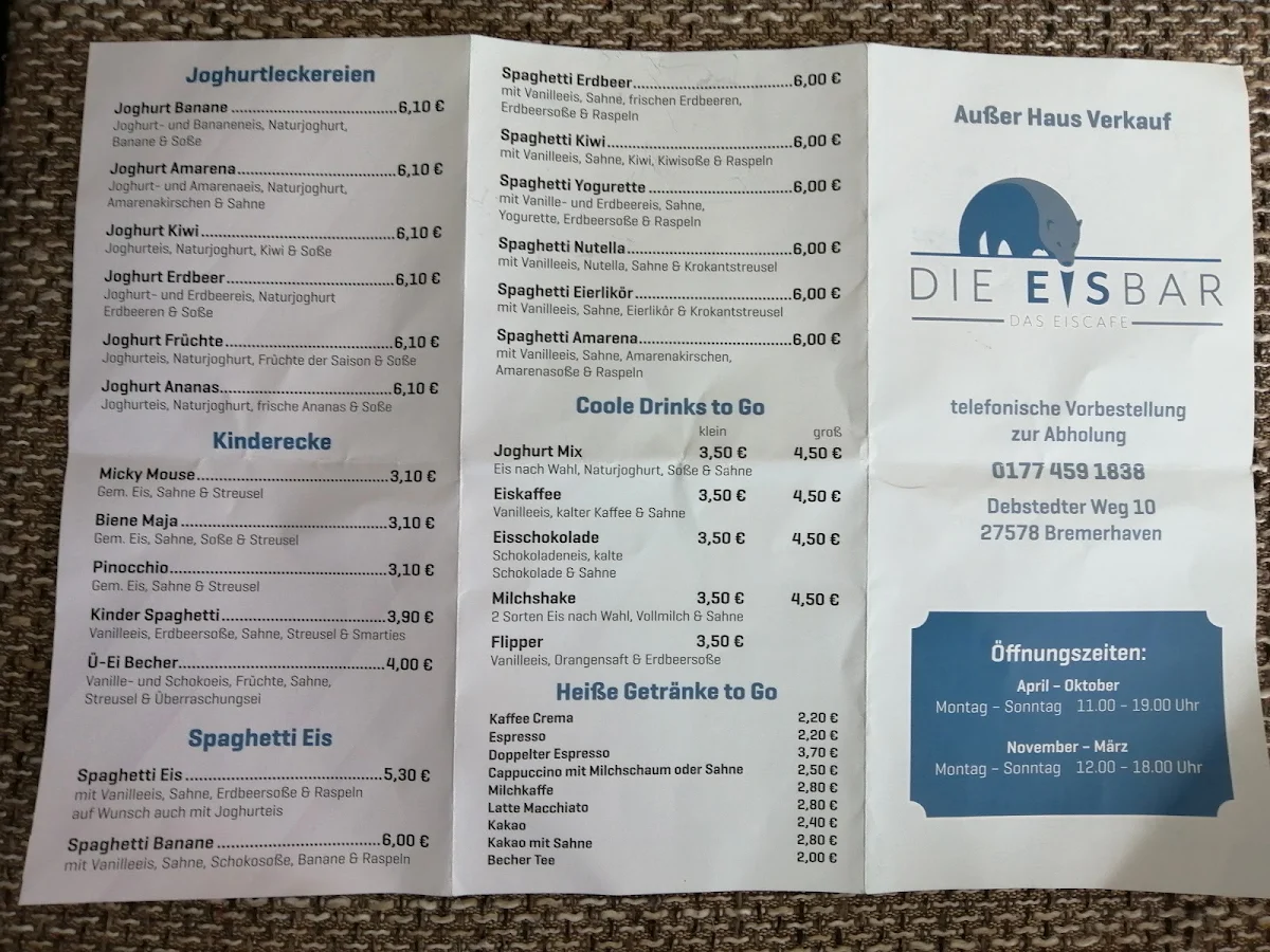 Speisekarte photo 3