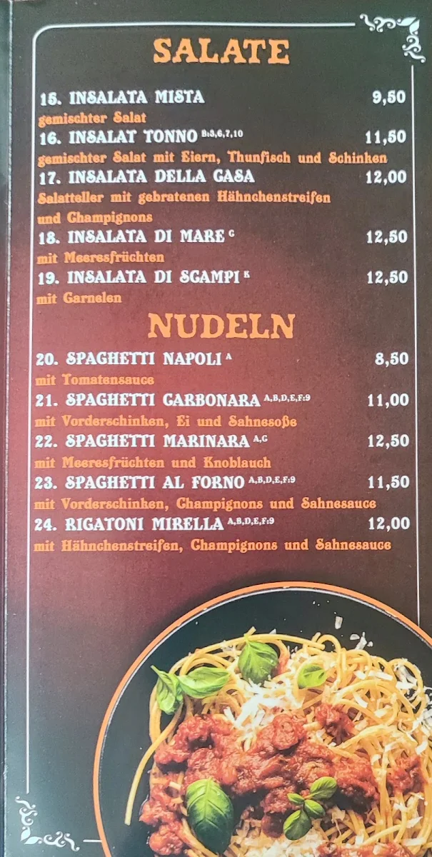 Speisekarte photo 2