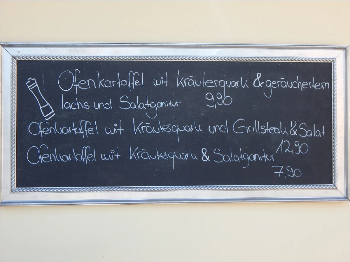 Speisekarte, Restaurant Pfeffermühle