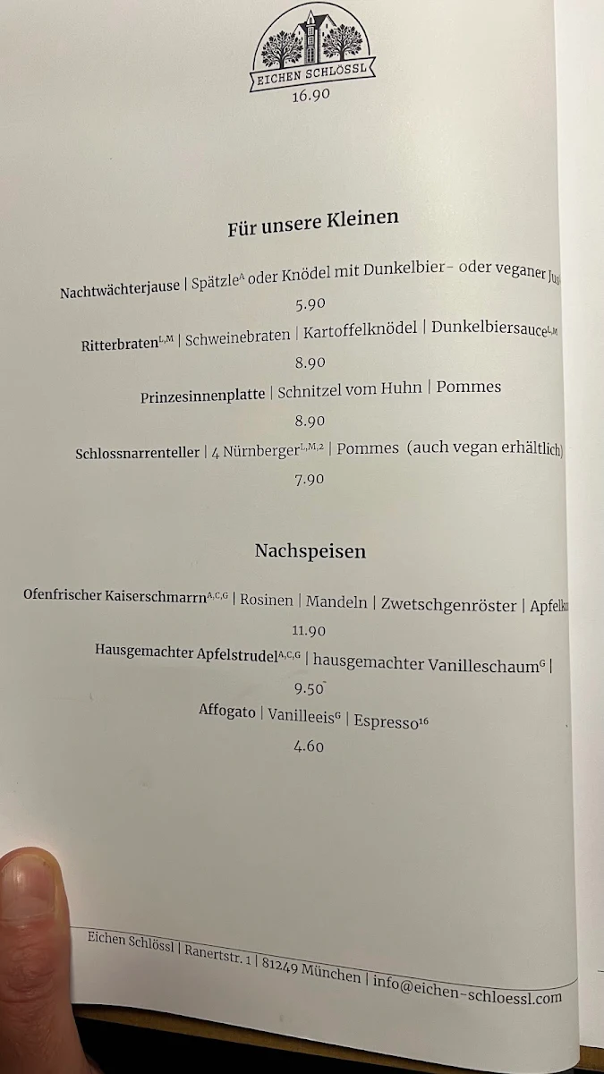 Speisekarte photo 2