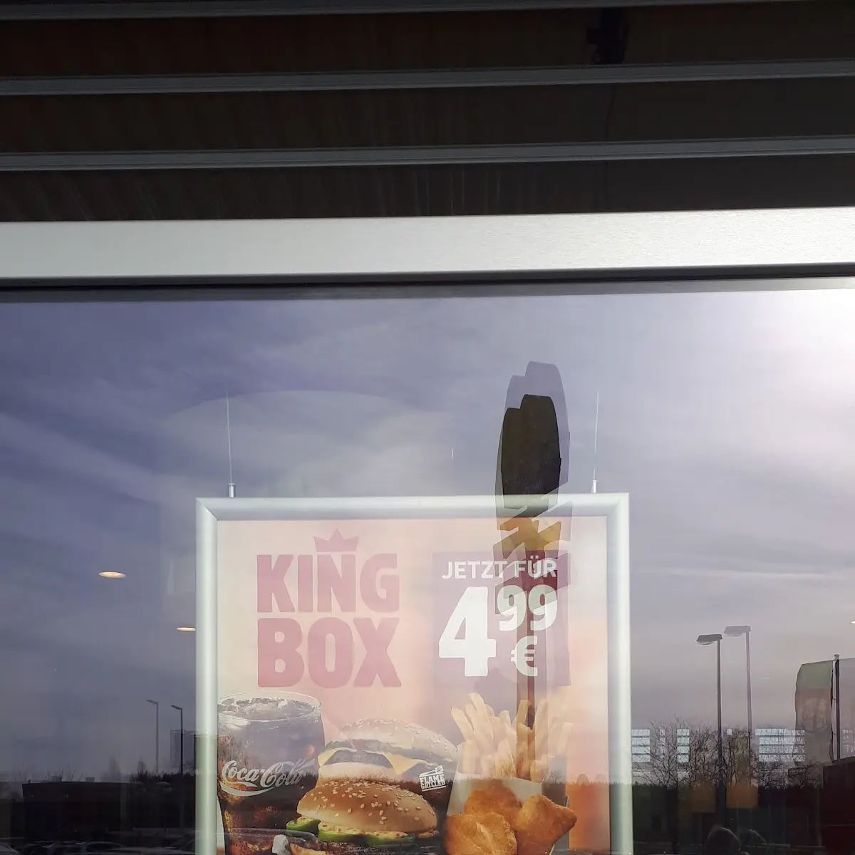 Speisekarte, Burger King