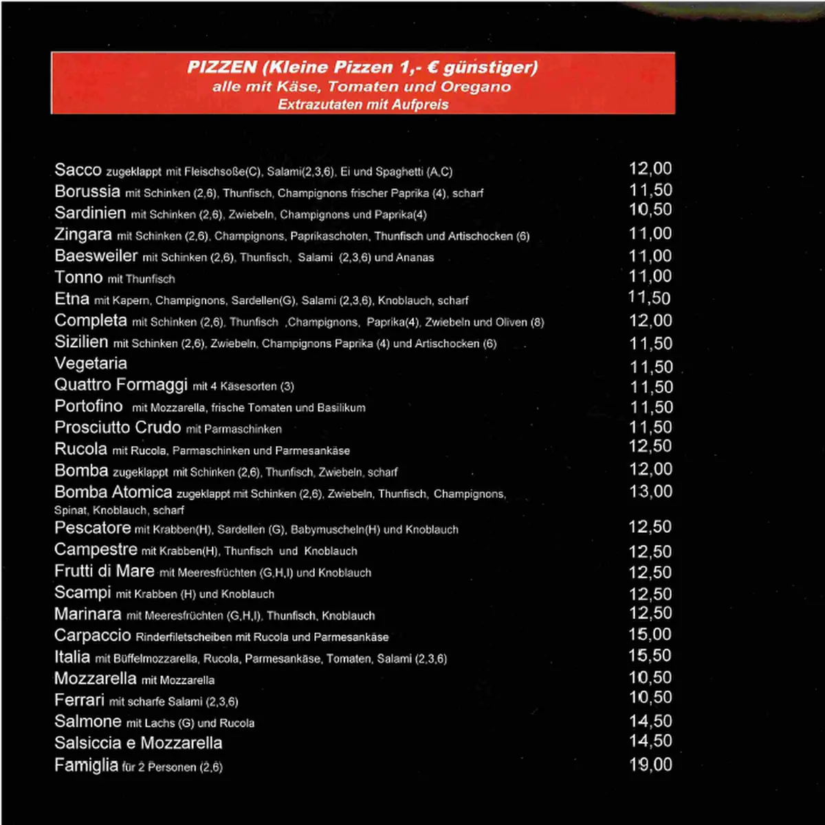 Speisekarte photo 4