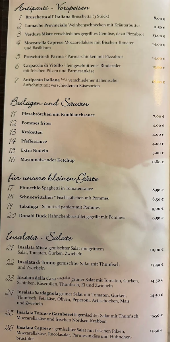 Speisekarte photo 3