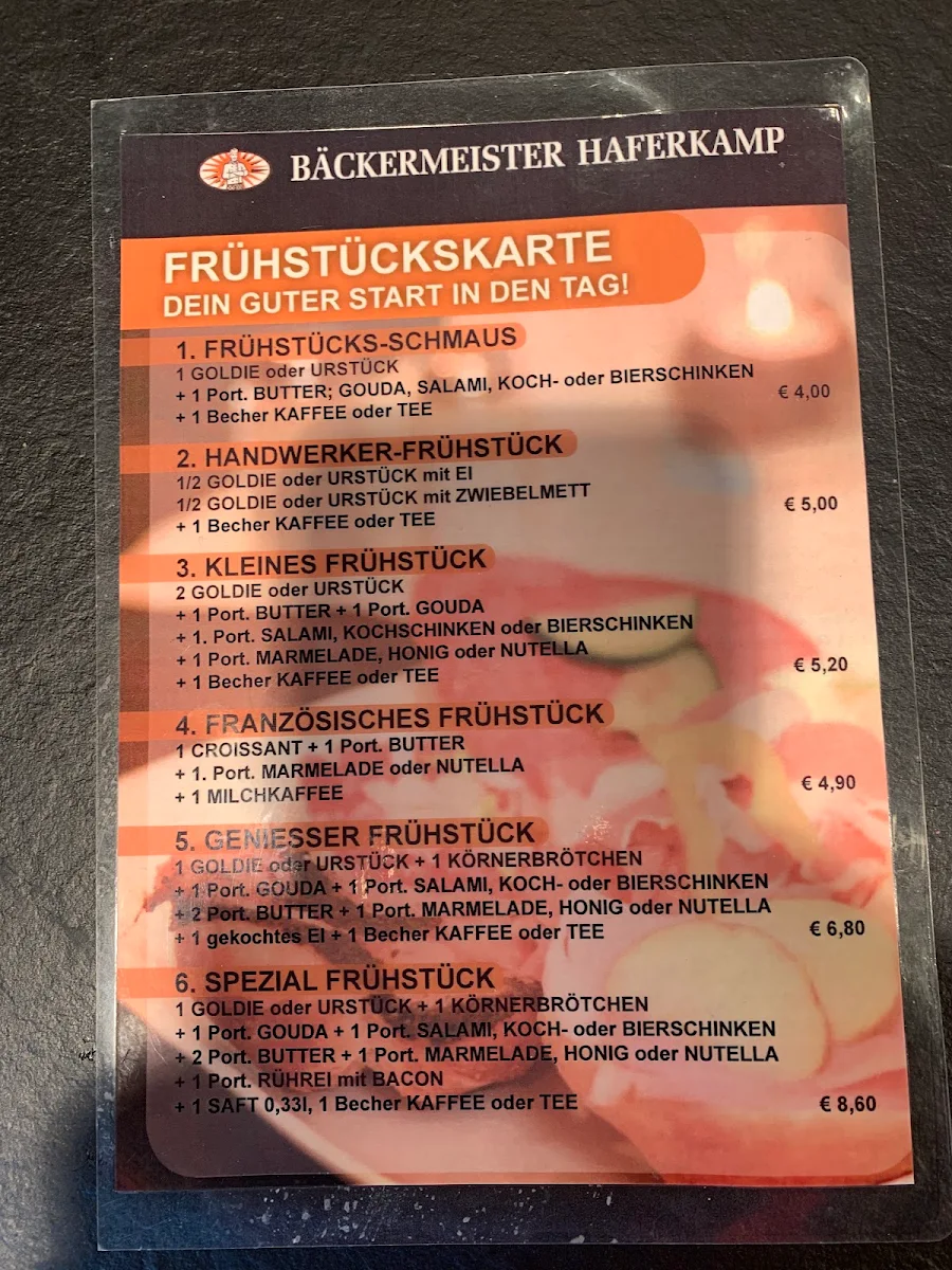 Speisekarte photo 3