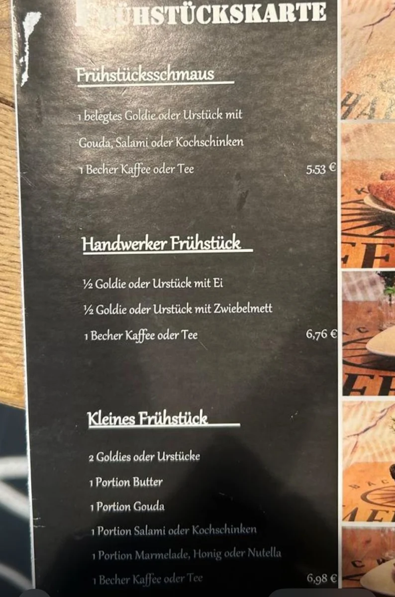 Speisekarte photo 4