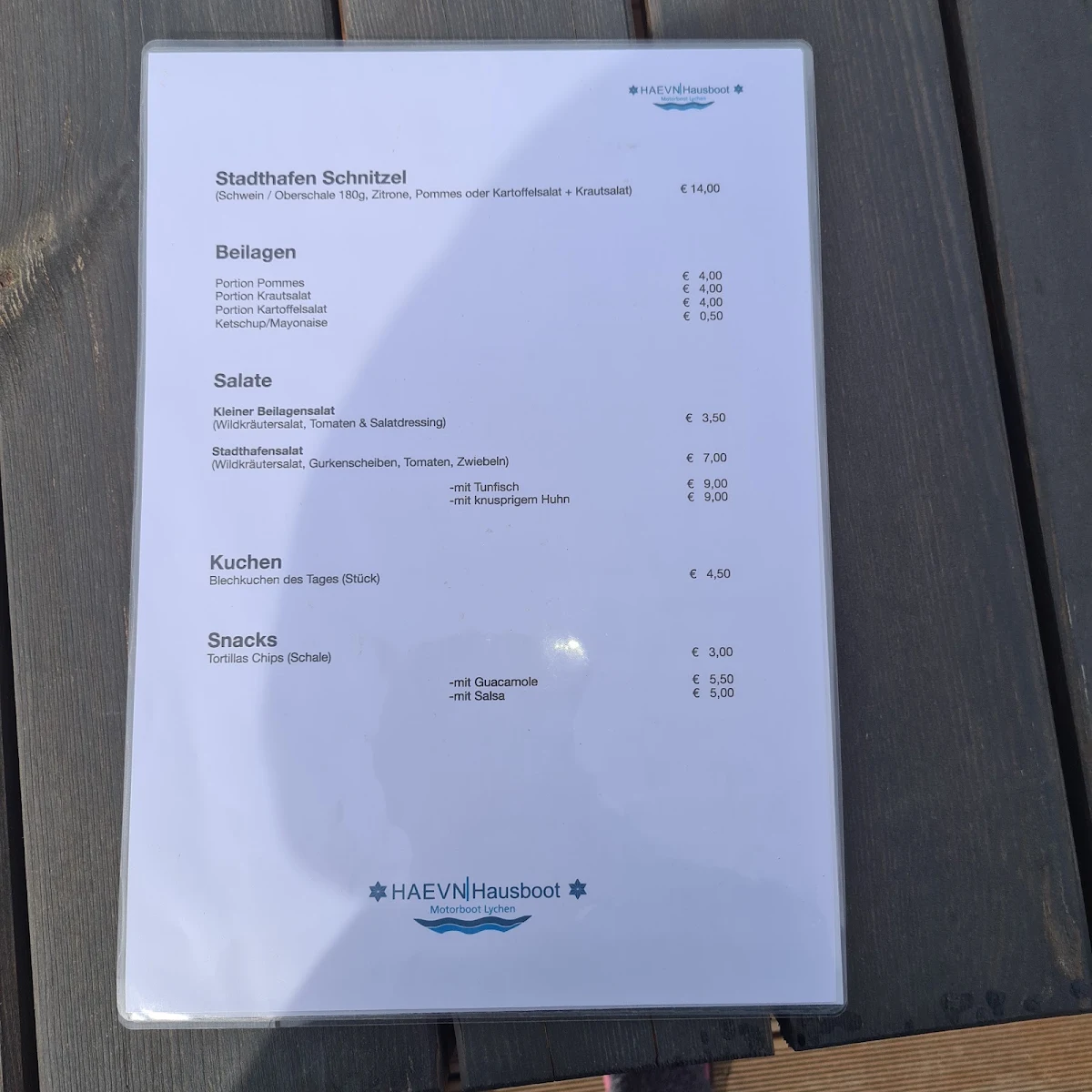 Speisekarte photo 6