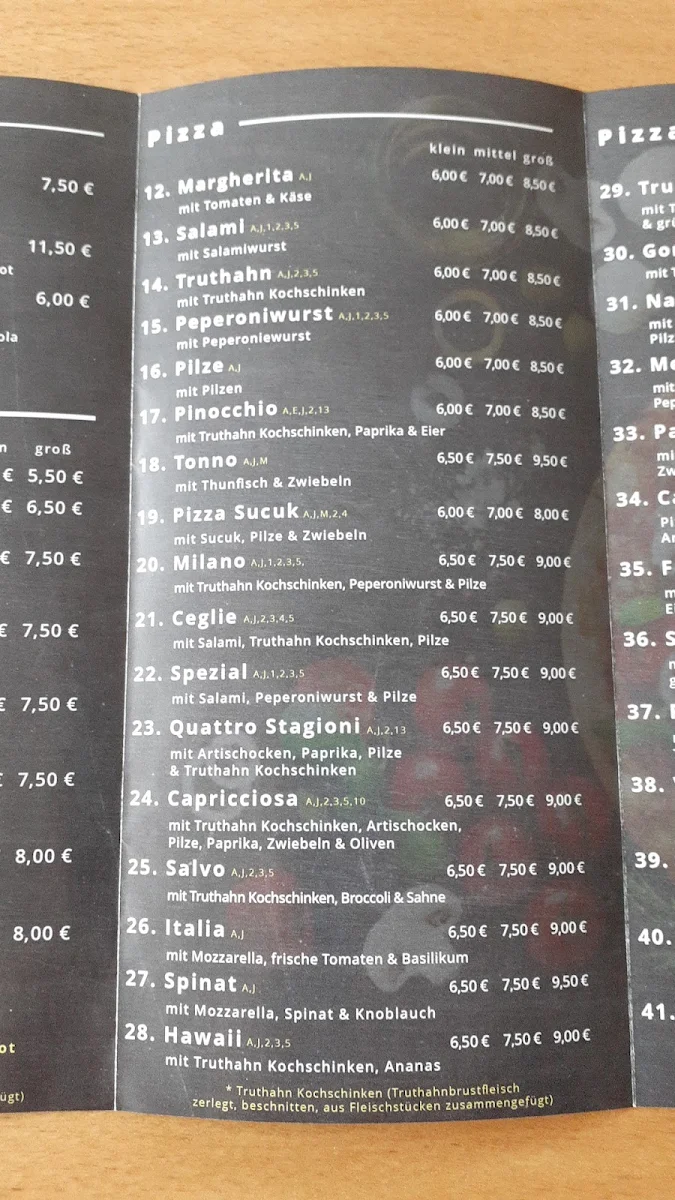 Speisekarte photo 5