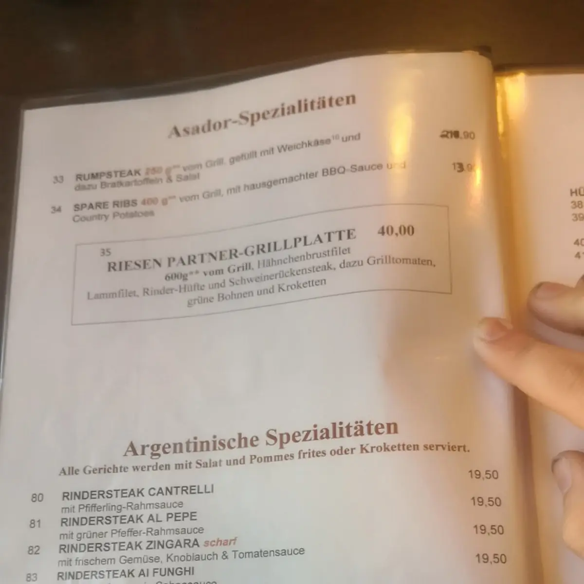 Speisekarte photo 4