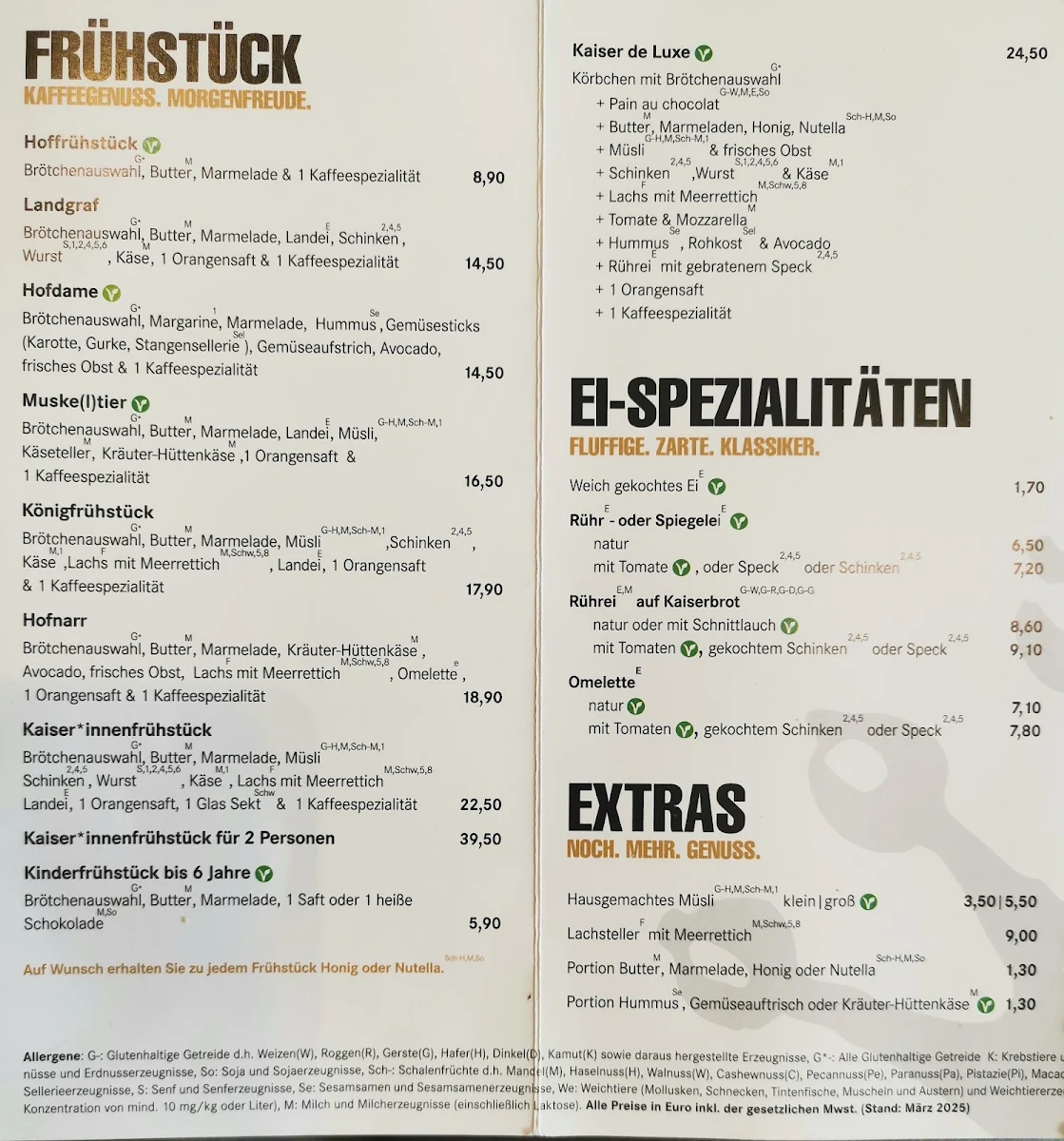 Speisekarte photo 2