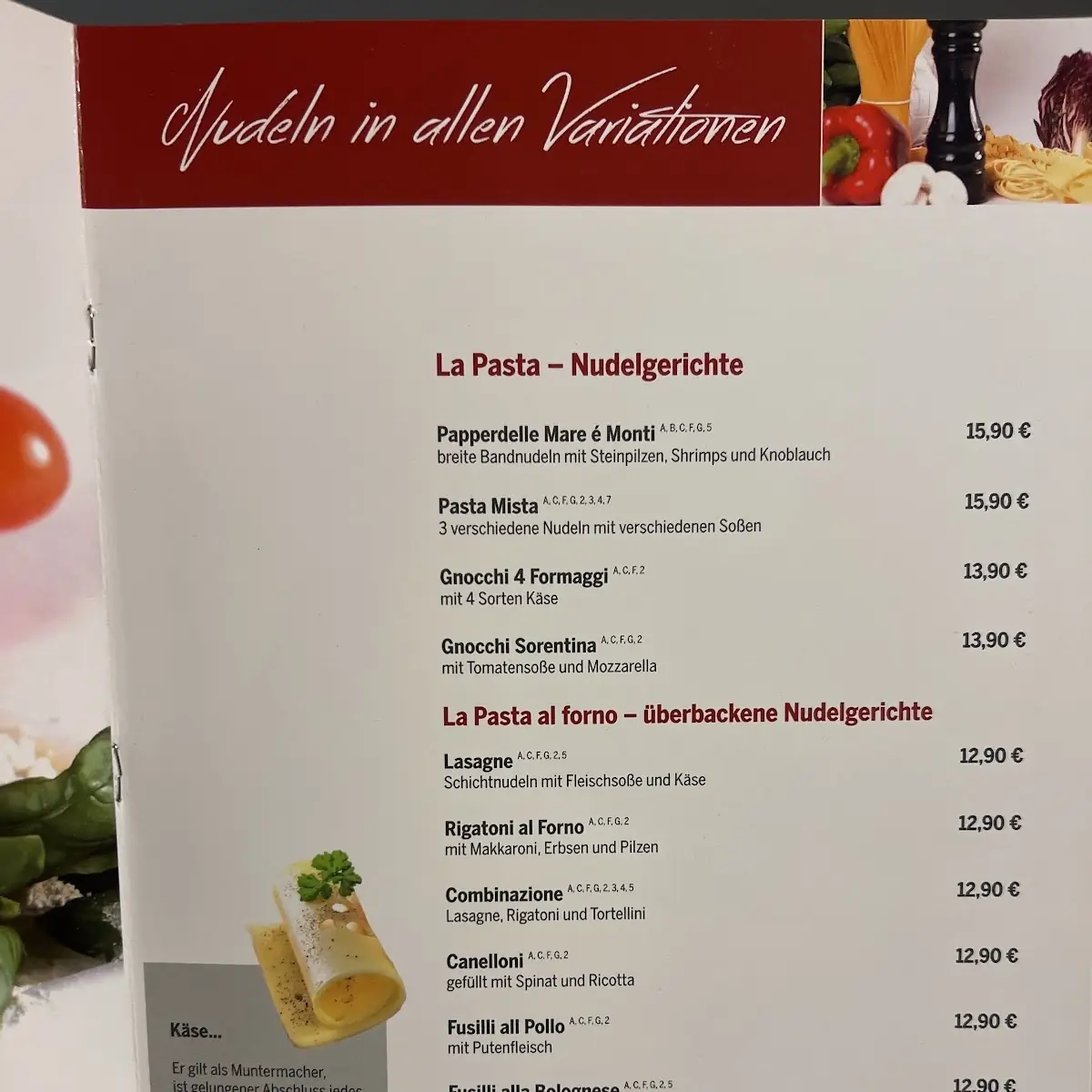 Speisekarte photo 1