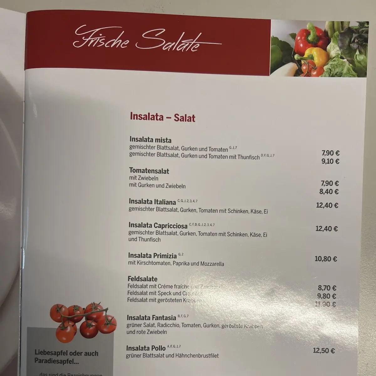 Speisekarte photo 4