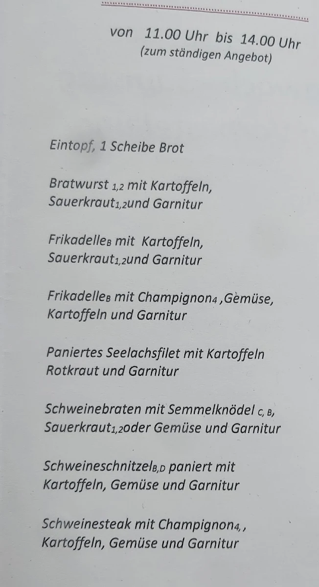 Speisekarte photo 1