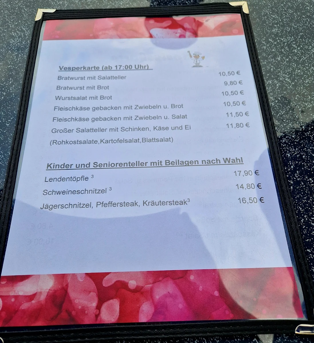 Speisekarte photo 1