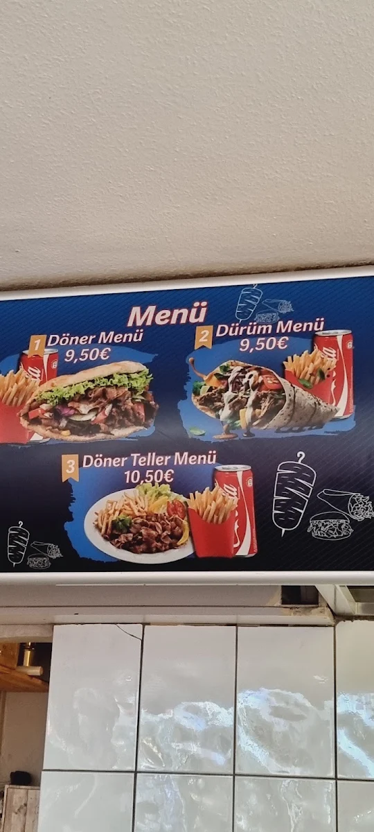 Speisekarte, Altstadt Kebab